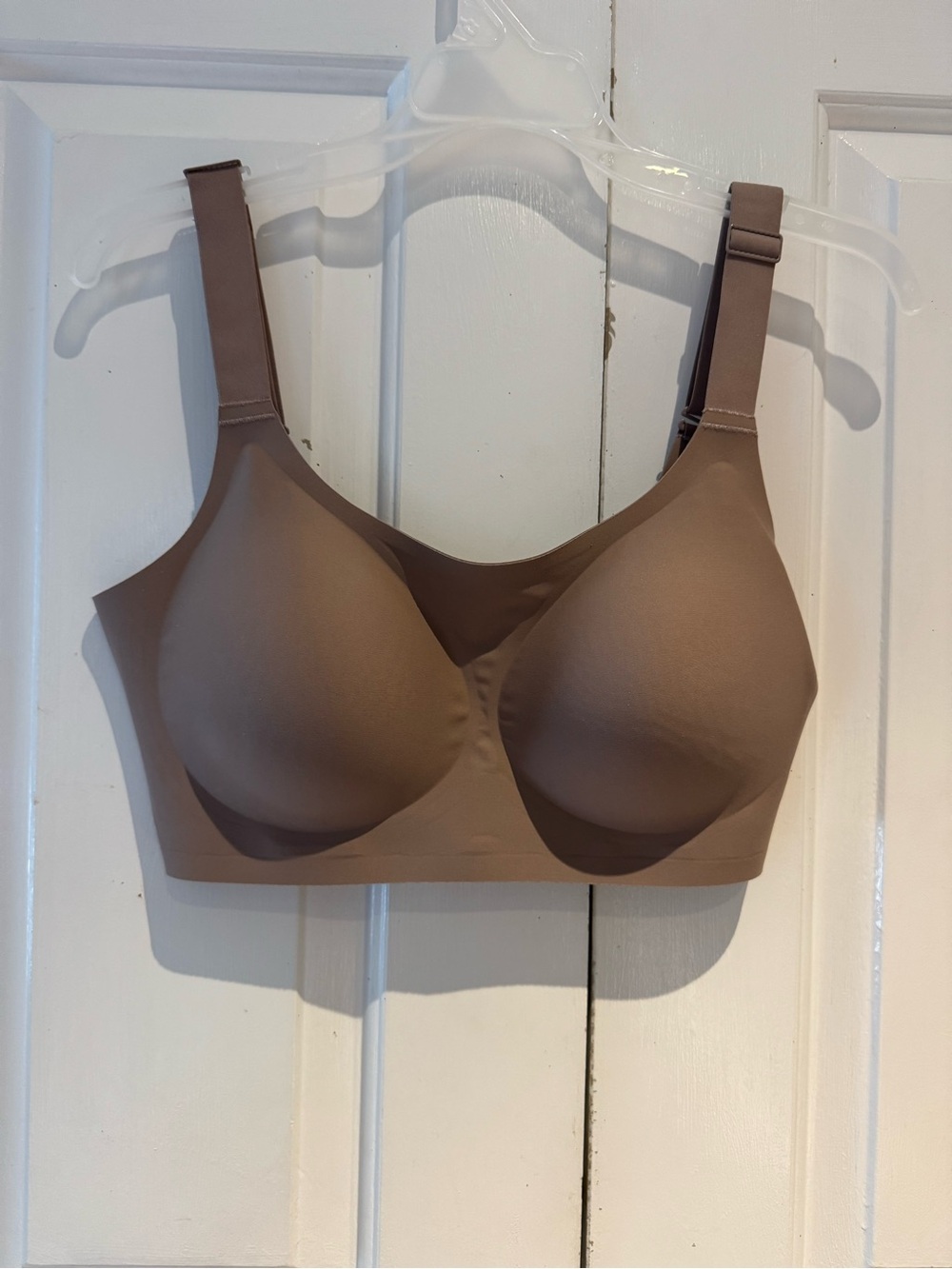 Everyday Smooth Wireless Bra in Taupe Cloud like feel comfort